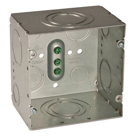 raco metal 4x4 junction boxes|raco 4 11 16 box.